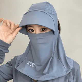 หมวกผ้าคลุมหน้าการป้องกัน UV ในช่วงฤดูร้อนตู้นิรภัยสำหรับกิจกรรมกลางแจ้ง