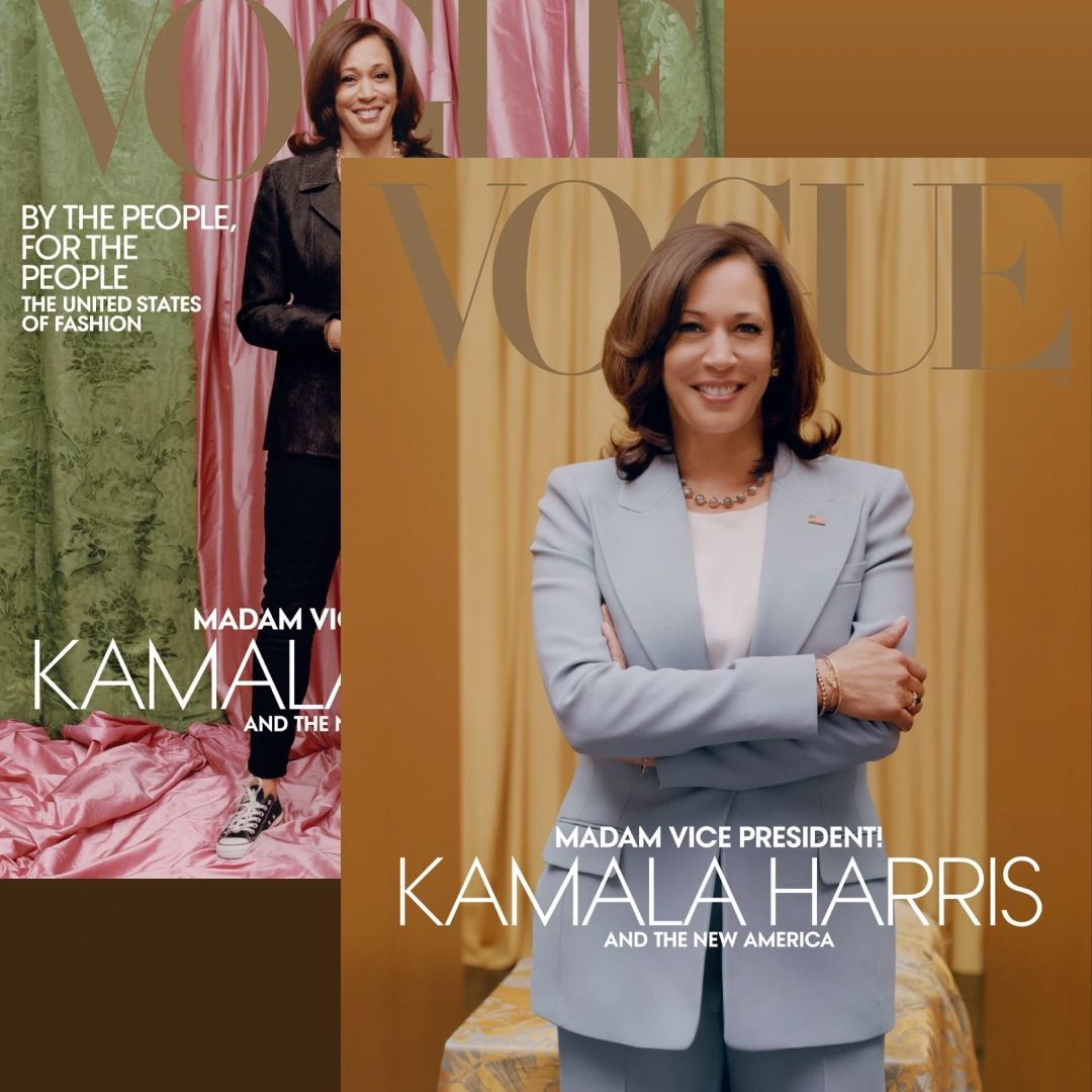 Kamala Harris กับการกลับมาขึ้นปก Vogue อีกครั้ง หลังการถ่ายปกครั้งก่อนที่เธอถูกวิจารณ์ว่า ‘ไม่เหมาะสม’ เพราะสวมรองเท้าคอนเวิร์ส 