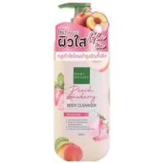 เบบี้ไบร์ทพีชสตรอเบอร์รี่บอดี้คลีนเซอร์ 450มล. Baby Bright Peach Strawberry Body Cleanser 450ml. (8858842082164)