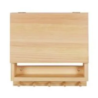 กล่องกุญแจ 10 ดอก AZLE 25X25 ซม. สีธรรมชาติ (1263939)