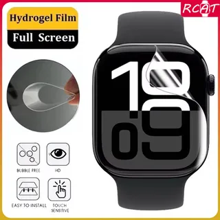 ป้องกันหน้าจอฟิล์มHydrogelนุ่มสำหรับ for Apple Watch 46 มม.38 40 42 44 41 45 49 for iWatch Ultra 2 Series 10 9 8 7 6 5 4