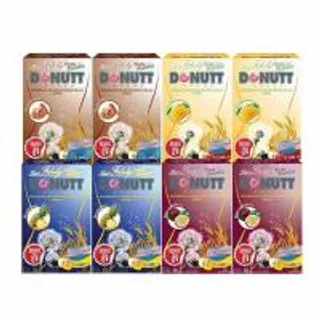 Donutt โทเทิล ไฟบีลี่ พลัส โพรไบโอติกส์ รวมรส 4 รสชาติ (แพ็ก 8 กล่อง) (346908-706023010)