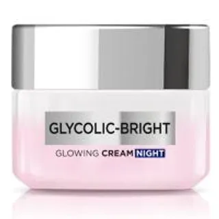 ลอรีอัลครีมบำรุงผิวหน้ากลางคืนไกลโคลิคไบรท์โกลว์อิ้ง 50มล. Loreal Glycolic Bright Glowing Night Cream 50ml. (8994993016563)