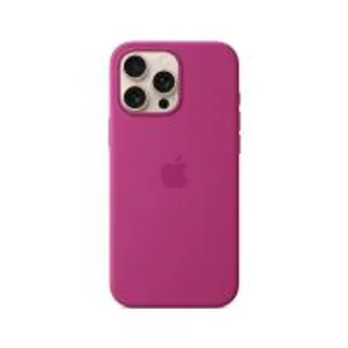 Apple iPhone 16 Pro Max Silicone Case with MagSafe - Fuchsia (195949885495)