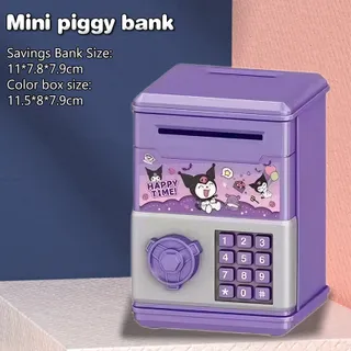 【N2HAO】 กล่องเก็บเงิน ATM ขนาดเล็ก1ชิ้น กระปุกออมสินรหัสผ่านใหม่สำหรับเด็กกระปุกออมสินกระปุกออมสินของเล่นของขวัญสำหรับเด็กสำหรับเด็กผู้ชายเด็กผู้หญิง