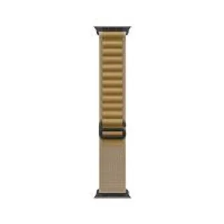 Apple Watch 49mm Tan Alpine Loop - Medium - Black Titanium Finish (195949808630)