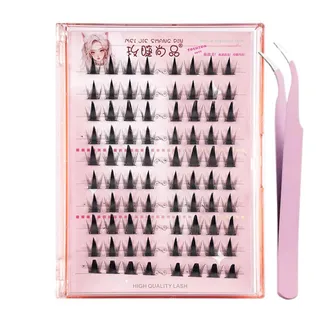 ( 1 แถม 1 )KUESICR ขนตาปลอม กาวฟรีกาวในตัว ขนตากาวในตัว ขนตาปลอมมีกาวในตัวSELF-ADHESIVE EYELASHIES หนเครื่องสําอาง ขนตาปลอม มีกาวในตัว ไม่ต้องใช้กาว มีแถบกาว สำหรับแต่งหน้า ต่อขนตา กาวเครื่องสำอาง ขนตาฟรี พร้อมแหนบ