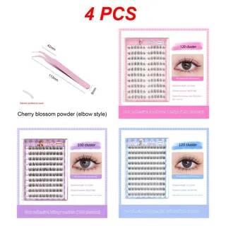 ( 1 แถม 1 )KUESICR ขนตาปลอม BQI ธรรมชาติ กาวในตัว สำหรับผู้เริ่มต้น ต่อขนตาธรรมชาติ ขนตาหนาขึ้นและม้วนงอ