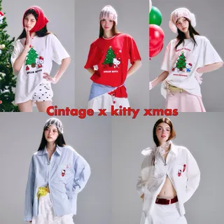 Cintage♡ CT2155 Cintage x kitty xmas - Oversize Lesley 💖