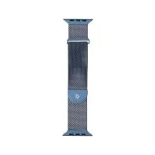 Blue Box สาย Apple Watch Strap Series 6,7,8,9,SE1,SE2,Ultra (44/45/49mm) Metal Dizzy Tile Blue (8858879982444)