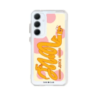 Samsung Galaxy A55 Clear Case Happy Hotdoggo (88528799678218852879100327)