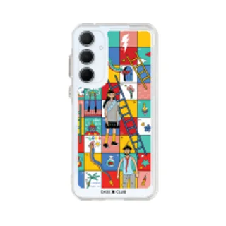 Samsung Galaxy A55 Clear Case Thai Snake & Ladder (88528799678218852879626384)