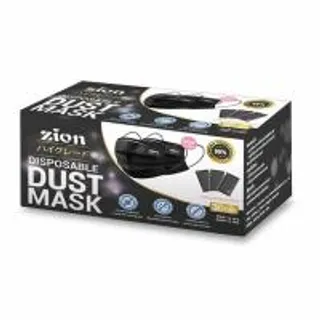 Zion รุ่นพรีเมี่ยม หน้ากากป้องกันฝุ่นสีดำ (กล่อง 30 ชิ้น) (577203-561693010)