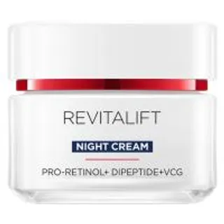ลอรีอัลปารีสรีไวทัลลิฟท์แอดวานซ์แอนตี้ริงเคิลเฟิร์มมิ่งไนท์ครีม 50มล. Loreal Paris Revitalift Advanced Anti Wrinkle Firming Night Cream 50ml. (6941594582883)