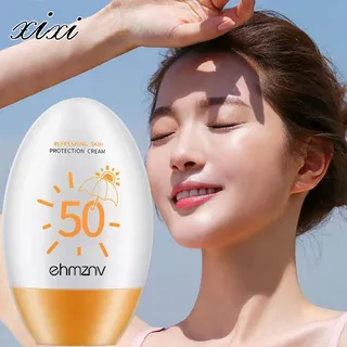 SPF50กันแดดในวงกว้าง60มล. กันน้ำไม่เหนียวเหนอะหนะสำหรับทุกสภาพผิว