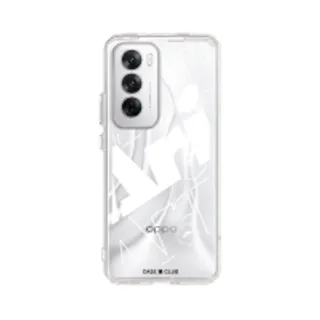 Oppo Reno 12 Clear Case ARI Logomania White (88528795107068852879222531)