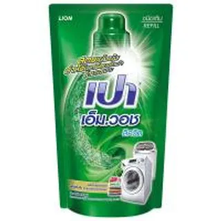 เปาเอ็มวอชลิควิดน้ำยาซักผ้าสูตรเข้มข้น 600มล. ถุงเดิม Pao M Wash Liquid Detergent 600ml. refill (8850002027060)