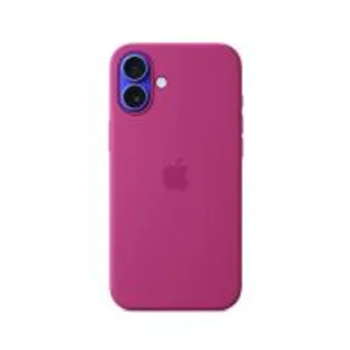 Apple iPhone 16 Plus Silicone Case with MagSafe - Fuchsia (195949885174)