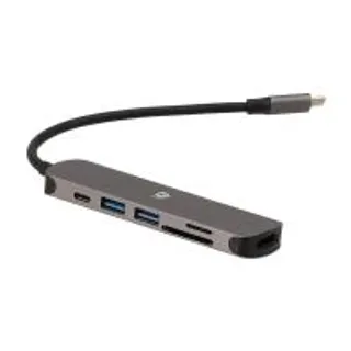 Blue Box 6-in-1 USB-C Hub Silver Grey (8858882581061)