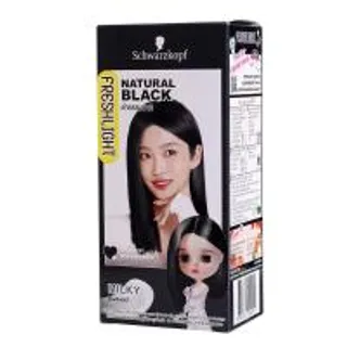 เฟรชไลท์ครีมเปลี่ยนสีผมมิ้ลกี้คัลเลอร์สีดำธรรมชาติ Freshlight Milky Natural Black Hair Color Cream (8851332022459)