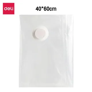 Deli ถุงสูญญากาศ ถุงสูญญากาศจัดเก็บของ มีวาล์ว ถุงเก็บเสื้อผ้า ประหยัดพื้นที่ สามารถใช้งานซ้ำ Storage Vacuum Bag