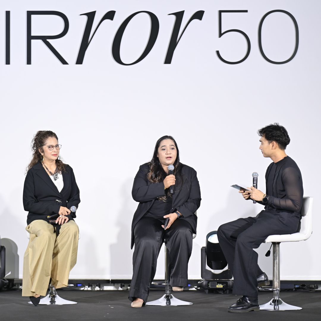 ‘ต่างเส้นทาง แต่เป้าหมายเดียวกัน’ รวมหลากหลายเส้นทางการต่อสู้ สู่การส่งเสียงเพื่อขับเคลื่อนสังคมของเหล่าศิลปิน นักเคลื่อนไหว และผู้ประกอบการ จากเวทีเสวนา ‘MIRROR50 : All Voices, Empowering Ones’