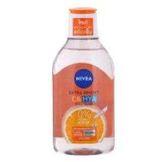 นีเวียไบรท์ซีแอนด์ไฮยาวิตามินไมเซล่าวอเตอร์ 400มล. Nivea Bright C and Hya Micellar Water 400ml. (8850029038674)