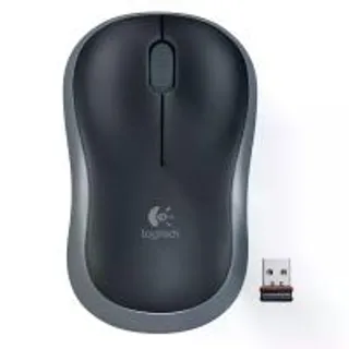 LOGITECH LOGITECH เมาส์ไร้สายออฟติคัล รุ่น M185 สีดำ (MKP0343836)