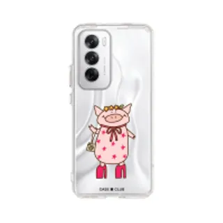 Oppo Reno 12 Clear Case Shopping Pig (88528795107068852879459487)