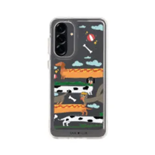 Samsung Galaxy A56 Clear Case Hot Dog Dachshund (88528791977788852879359596)