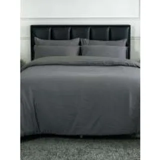 LUCKY MATTRESS ชุดผ้าปูที่นอน ป้องกันไรฝุ่น Micro Touch Earth Tone Stlye ขนาด 3.5 ฟุต ลาย MC 009 สีเทา (MKP1225629)