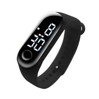 Li-Ning สมาร์ทวอทช์ SmartWatch นาฬิกา LED ปุ่มส่องสว่างใหม่สำหรับกีฬากลางแจ้งและแนวโน้มแฟชั่น