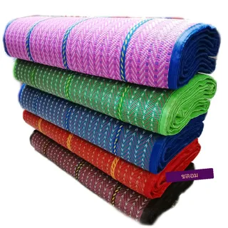 เสื่อยางพารา,เสื่อปิกนิก 4พับใหญ่ 6ฟุต หนา ทนทาน