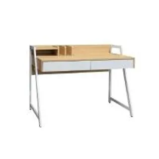 FURRADEC โต๊ะทำงานพร้อมลิ้นชัก รุ่น Task-120 สีไวท์โอ๊ค (A020162)