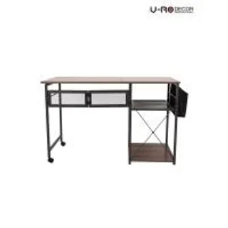 U-RO DECOR BELLO (เบลโล่) โต๊ะพับอเนกประสงค์ สีวอลนัท (MKP1923156)