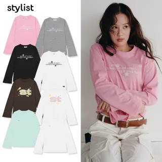 (พร้อมส่ง โค้ด 30% Max1,000) STYLIST - LongSleeve Tee-Tess-010 เสื้อแขนยาว ลิงค์ 1