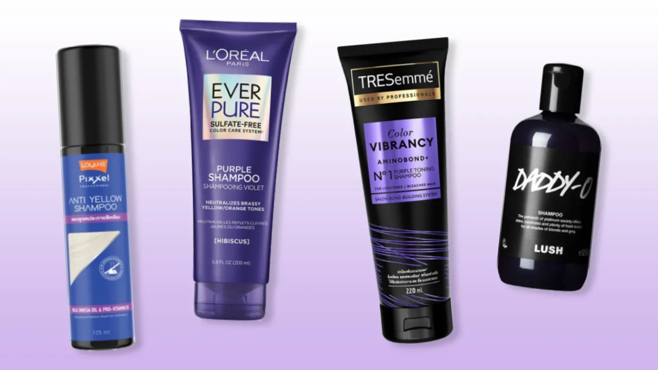 10 แชมพูม่วง ยี่ห้อไหนดี สีผมหลุดช้า ช่วยล็อกสีผมให้สวยนาน