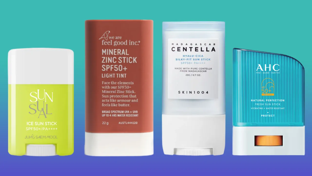 10 กันแดดสติ๊ก ยี่ห้อไหนดี 2025 สัมผัสสบาย เกลี่ยง่าย ไม่ทิ้งคราบ