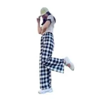 Day2Nite กางเกงขายาวแฟชั่น ลายสก๊อต (579558-565352010)