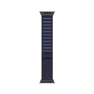 Apple Watch 49mm Navy Alpine Loop - Large - Black Titanium Finish (195949808616)