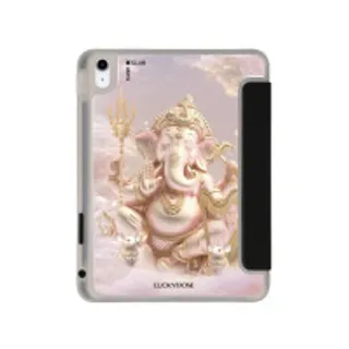iPad Gen 10th/11th 2025 Clear Black LuckyDose Ganesha Ganapati (88528794088748852879756722)