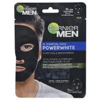 การ์นิเย่เมนมาสก์บำรุงผิวหน้าพาวเวอร์ไวท์เอ็กซ์แอลชาร์โคล 24กรัม Garnier Men Power White XL Charcoal Facial Mask 24g. (6923700950489)