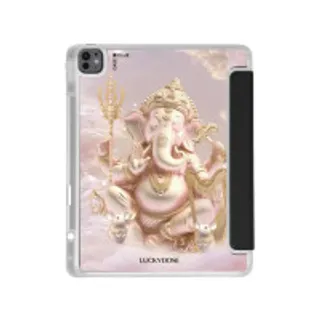iPad Air6/7 13" 2025 (M2/M3) Clear Black LuckyDose Ganesha Ganapati (88528790839968852879756722)