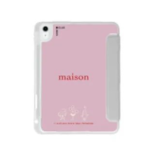 iPad Gen 10th/11th 2025 Clear Grey maison KEEPS The Chemistry (88528791197878852879883077)