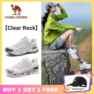 【Clear Rock】CAMEL CROWN รองเท้าเดินป่า รองเท้าผ้าใบสำหรับนักท่องเที่ยว เดินทางบนภูเขา ปีนเขา วิ่งเทรล ล่าสัตว์ กิจกรรมกลางแจ้ง กันลื่น กีฬา รุ่น F14B693073/F24B693074/F24C097693