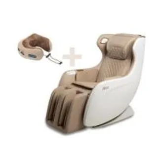 เก้าอี้นวดไฟฟ้า RESTER NOVA + เครื่องนวดคอไฟฟ้า INAP สีน้ำตาล (1298280)