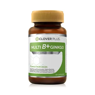 วิตามินบีรวม Clover Plus Multi B + Ginkgo