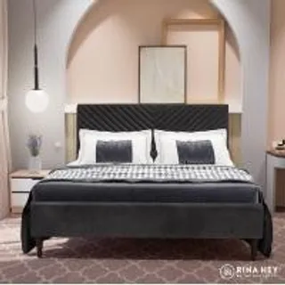 Rina Hey เตียง 6 ฟุต SLEEPER/180 สี เทาเข้ม (MKP1094375)