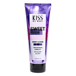 Kiss My Body Bright & Shine Perfume Lotion - Sweet Poison 