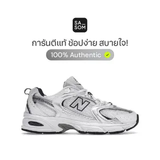 SASOM 530 White Silver Navy | ของแท้ ตรวจสอบโดย SASOM